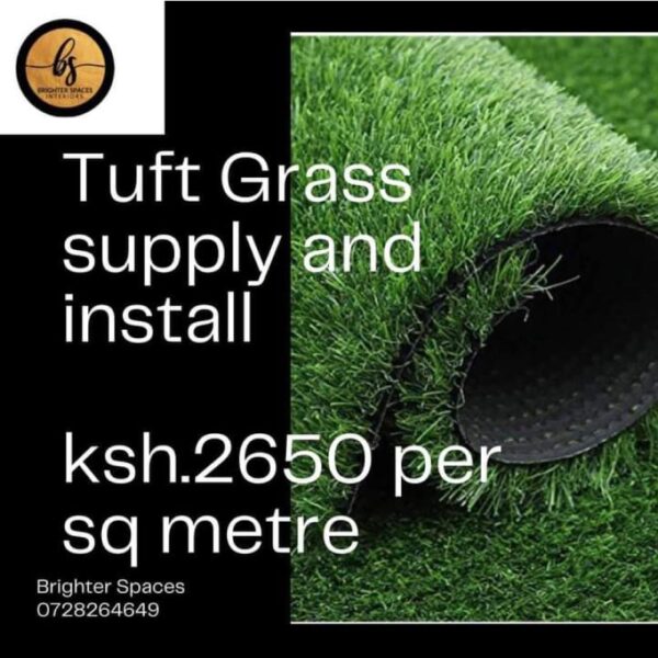Tuft grass supply and installation
