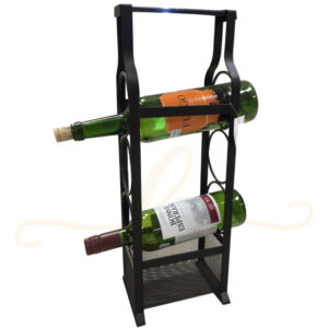 3-Bottle Wine Rack