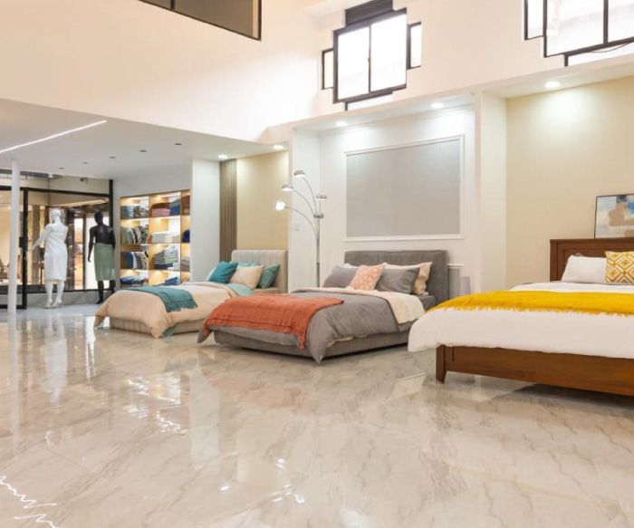 ZENETEX INTERIORS SHOWROOM INTERIOR DESIGN BY BRIGHTER SPACES INTERIORS